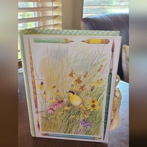 Marjolein Bastin book shaped box with ribbon ties.🐣